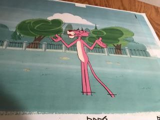THE PINK PANTHER AND PALS ANIMATION CEL,  SKETCH ARMS UP U6 3