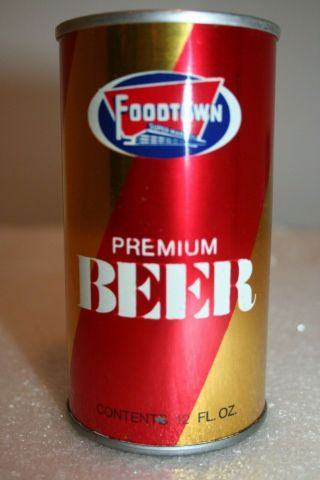 Foodtown Premium Beer 12 Oz Ss Pull Tab Beer Can From Allentown Pennsylvania