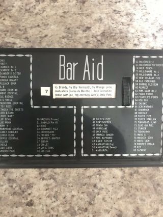 Vintage Bar Aid,  80 Drinks.  Great