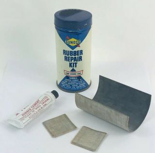 Sunoco Rubber Repair Kit,  Home Use,  W/ Contents,  4.  25 ",  Sun Oil Co.  Gas/oil 219