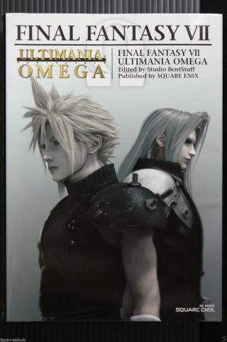 Japan Final Fantasy Vii Ultimania Omega Square Enix Book