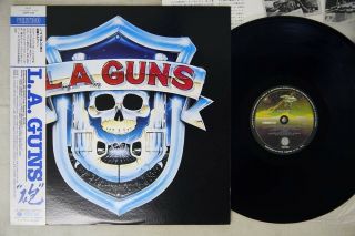 L.  A.  Guns Same Vertigo 25pp - 249 Japan Obi Vinyl Lp