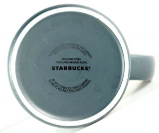 Starbucks 2012 Sumatra Tiger Coffee Mug Matte Black Maroon Ceramic Cup 16oz T - 72 5