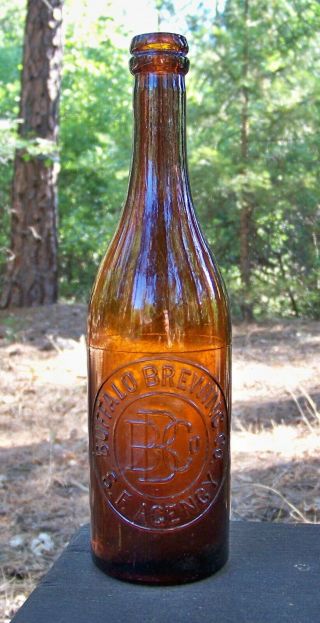 Antique Buffalo Brewing Co.  Before Blob Top Beer Bottle