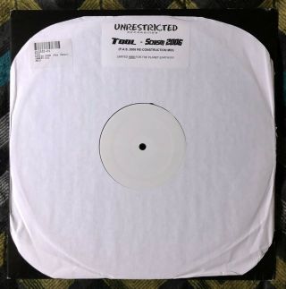 P.  A.  S.  " Schism 2006 " (12 " Single Sided White Label Ltd Edition Unofficial) Tool