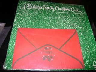 The Partridge Family Bell Christmas Card W/card