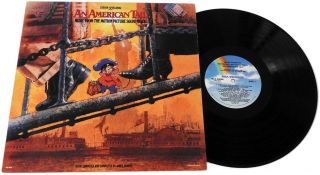 An American Tail 1986 Soundtrack Lp Promo Stamped Nm/nm