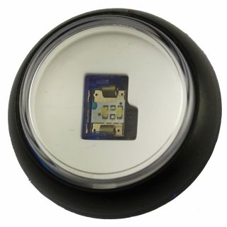 Bally Alpha Round Push Button With Led Complete Assembly (lh - 04757 - 0001)