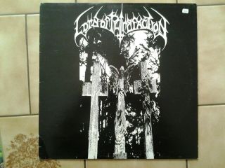 Lord Of Putrefaction / Mortal Remains - Split Lp 1991 Uk Death Metal Demigod