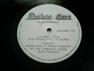 LORD OF PUTREFACTION / MORTAL REMAINS - Split LP 1991 UK Death Metal Demigod 4
