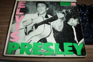 Elvis Presley Vintage Mega Rare Double Record Epb 1254 Gatefold From 1956