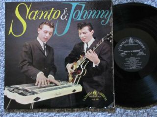 Santo & Johnny Self Titled 1959 Vinyl Stereo Canadian American Records Lp