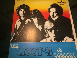 The Doors In Concert Live 2 Record Set