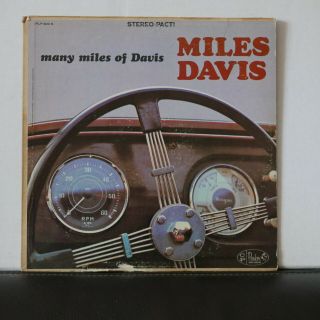 Mile Davis Many Miles Of Davis Cp Parker Lp Plp - 8245 Stereo