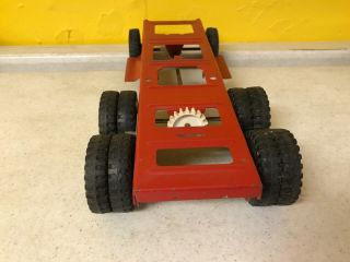 Vintage Tonka 1960 Tonka Cement Truck LONG FRAME ONLY Red Duallie 4