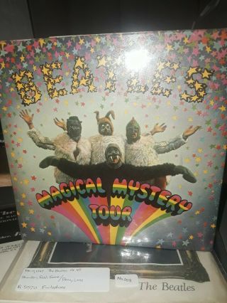 1967 Magical Mystery Tour The Beatles Ep 45 Parlophone Uk Import Stereo