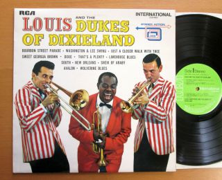 Louis And The Dukes Of Dixieland Louis Armstrong 1970 Rca Ints 1146 Stereo Nm/ex