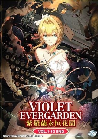Violet Evergarden Complete Anime Series Dvd 13 Episode English Dubbed