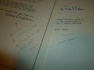 DMC Doc Signed John DeLorean,  1978 Speech Text,  Docs w/ JZD Handwriting,  More 3