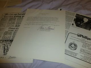 DMC Doc Signed John DeLorean,  1978 Speech Text,  Docs w/ JZD Handwriting,  More 7