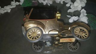 Vintage Ford Model T Musical Liquor Decanter,  Music Box,