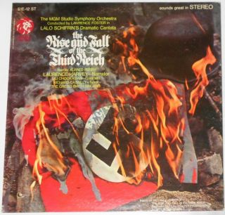 The Rise And Fall Of The Third Reich Lalo Schifrin U.  S.  12 " Lp Vinyl