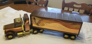 Vintage Nylint Golden Eagle Express Metal 18 Wheeler Semi - Look At This