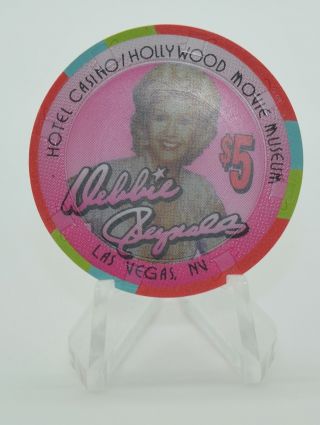 Debbie Reynolds $5 Casino Chip Las Vegas Nevada H&c Paul - Son Mold 1994