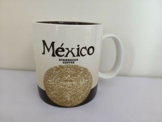 Starbucks Coffee Mug Collector Series Mexico Mug 16oz City Mug