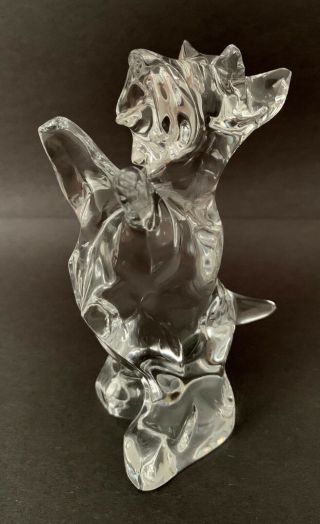Baccarat Crystal Scottish Terrier Dog Figurine