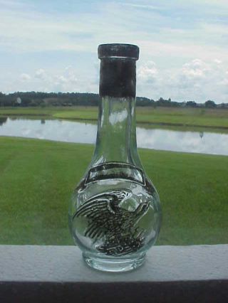 Miniature Rheinstrom - Cincinnati Ohio - Whiskey Bottle
