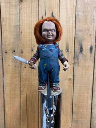 Chucky Child’s Play Tap Handle Movie Beer Keg Kegerator Horror Halloween