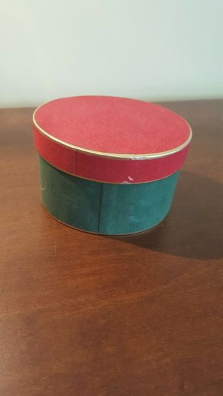 Vintage Mens STETSON Hat SALESMAN SAMPLE MINI Green Felt Orig Box 3