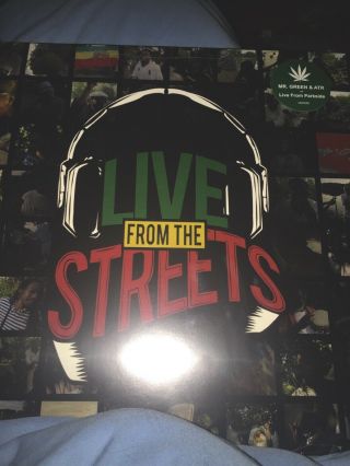 Live From The Streets By Mr.  Green (vinyl,  Jan - 2016,  Green Music Group)