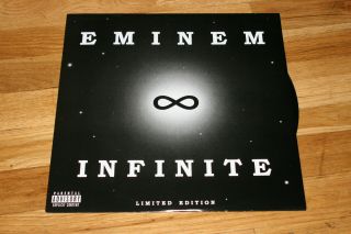Eminem Holy Grail Lp Limited Edition " Infinite " Nm Partial Splash Vinyl