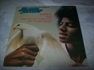 7 " Ep 45 P/s - Michael Jackson - Os Grandes Sucessos - 1976 - Top Tape - Brazil