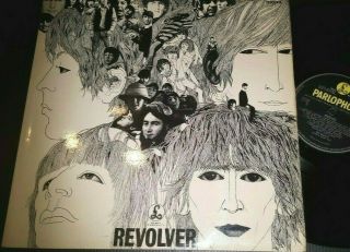 The Beatles Revolver Parlophone Pmc 7009 Xex 606 - 1 E.  J.  Day Dr.  Robert Ex/ex,