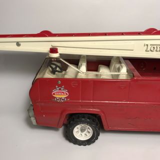 Vintage Tonka Fire Truck Engine Extendable Ladder Metal XR - 101 2