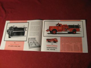 1959? American LaFrance Fire Equipment truck Apparatus Brochure old Booklet 7
