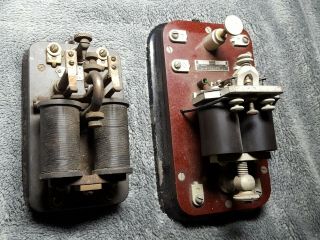Unusual Vintage Bunnell Telegraph Repeater Relays