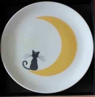 Sailor Moon 25th Anniversary Plate set Floyd LUNA & Artemis porcelain ISETAN 3