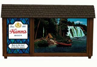 Hamms Beer Sceneorama Replacement Scene For Hamms Beer Motion Sign.  Scene Only