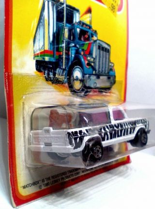 1980 Matchbox Lesney Rolamatics 57 - Wild Life Truck die - cast pickup 3