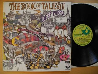 Deep Purple The Book Of Taliesyn Lp 1969 Uk 1st Press