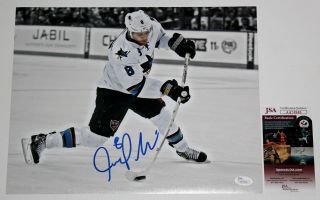 Joe Pavelski Signed 11x14 Photo San Jose Sharks Sj Nhl Star Autographed,  Jsa