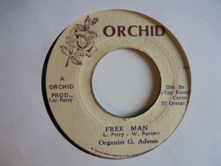 King Burnett I Am A Man Orchid Lee Perry,  Roots Reggae 7 " Hear