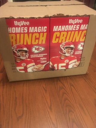 Patrick Mahomes Magic Crunch Limited Edition Cereal Case Of 12