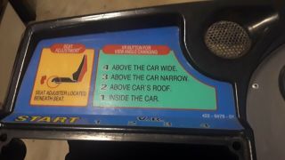 Sega Daytona USA Arcade Control Panel Plastic Only 5