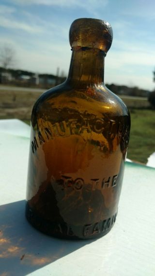R.  Ellis & Son Soda Bottle.  Vintage And Manufactured For The Royal Family. 4