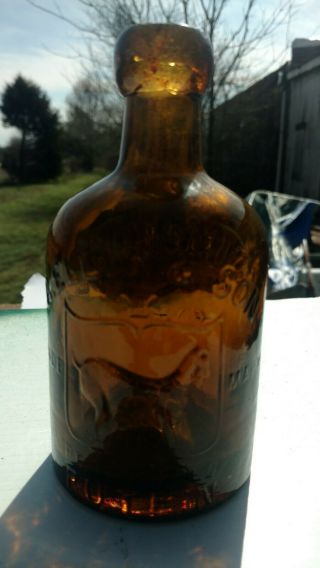 R.  Ellis & Son Soda Bottle.  Vintage And Manufactured For The Royal Family. 7